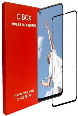 Q Box Edge To Edge Tempered Glass for Oppo A52(Pack of 1)