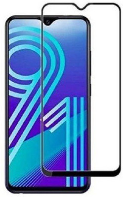 AKSHUD Edge To Edge Tempered Glass for Vivo Y91i(Pack of 1)