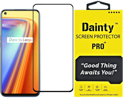 Dainty Edge To Edge Tempered Glass for Realme 7, Realme 7i, Realme Narzo 20 Pro, Realme 6, Realme 6i(Pack of 1)