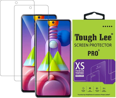 Tough Lee Tempered Glass Guard for Samsung Galaxy M51(Pack of 2)