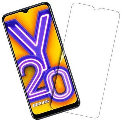AKSHUD Tempered Glass Guard for Vivo Y20i(Pack of 1)