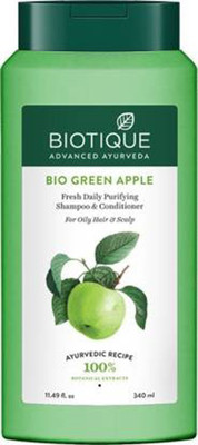 BIOTIQUE Green Apple Shampoo 340 ml(340 ml)