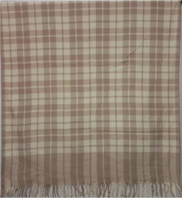 Kashmiri queen Wool Checkered Men, Women Shawl(Multicolor)