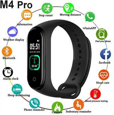 M4 smart watch original outlet