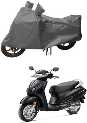 RONISH Two Wheeler Cover for Honda(Activa 6G, Grey)