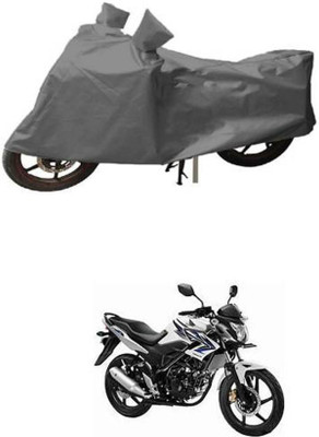 RONISH Two Wheeler Cover for Honda(CB Trigger, Grey)