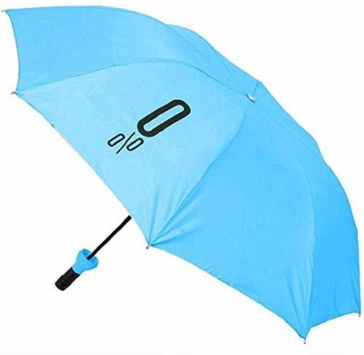 aaradhya Ultra Light Compact & Folding Umbrella With Wine Bottle Cover Waterproof Ultra Protective UV Mini Portable Umbrellas Umbrella(Blue)