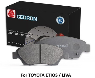 Cedron 112 Front Brake pads for Etios / Liva Vehicle Disc Pad(Pack of 4)