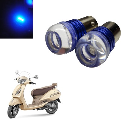 Vagary BACK-LIGHT-BLUE-204 Tail Light Motorbike LED for TVS (12 V, 9 W)(Jupiter, Pack of 2)