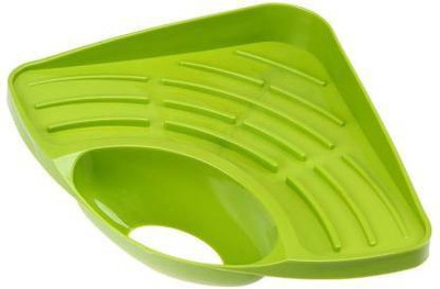 Wikton KITCHEN SINK CORNER ORGANIZER WASH BASIN Corner Basin(green)