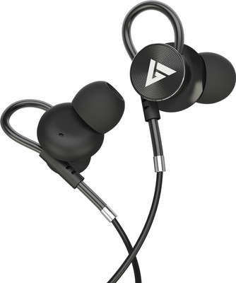 70% OFF on Boult Audio BassBuds Loop Wired Headset(Black, In the