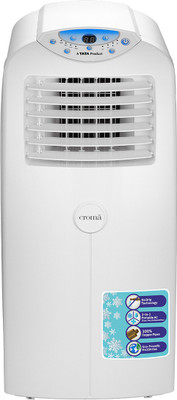 Croma 1.5 Ton Portable AC - White(CRAC1201, Copper Condenser)