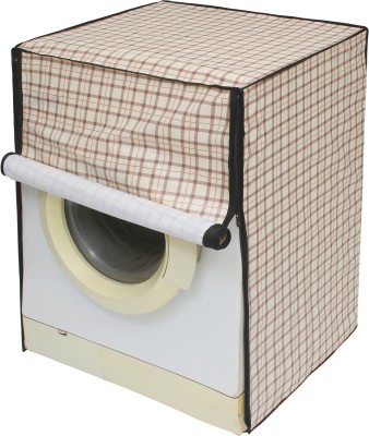 Glassiano Front Loading Washing Machine  Cover(Width: 60.96 cm, Gold)