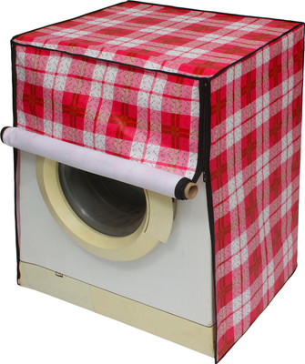 LITHARA Front Loading Washing Machine  Cover(Width: 66.04 cm, Pink)