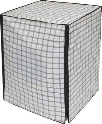 LITHARA Front Loading Washing Machine  Cover(Width: 60.96 cm, White, Grey)