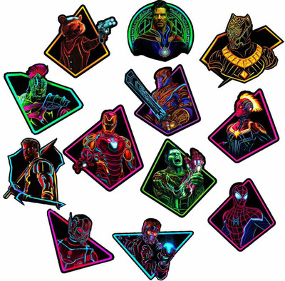 LazyChunks Applique Patch(12, Multicolor)