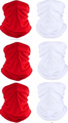 PAROPKAR Men & Women, Boys & Girls Solid Bandana(Pack of 6)