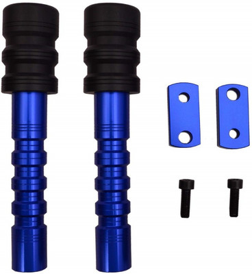 acube mart frame slider crash gaurd blue Bike Crash Guard(Universal For Bike)