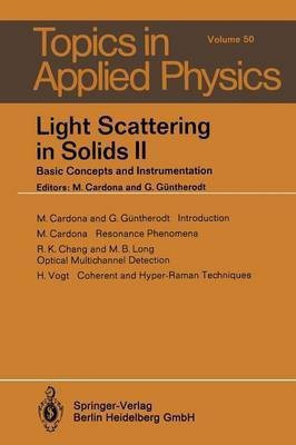Light Scattering in Solids II(English, Paperback, Cardona M.)