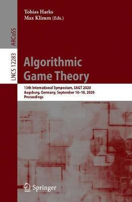 Algorithmic Game Theory(English, Paperback, unknown)