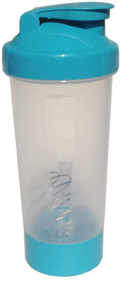 Incrizma 600 ml Plastic Shaker(Pack of 1, Blue)