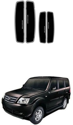 RONISH Plastic Car Door Guard(Black, Pack of 4, Tata, Sumo Grande)