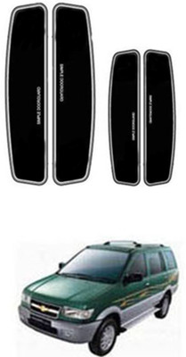 RONISH Plastic Car Door Guard(Black, Pack of 4, Chevrolet, Tavera)