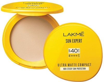 Lakmé Sun Expert Ultra Matte SPF40 PA+++ 2units Compact(Beige, 7 g)
