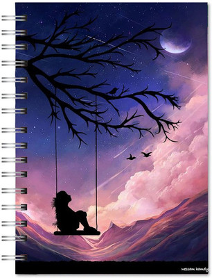 Family store Notepad A4 Notebook Ruled 600 Pages(Multicolor)