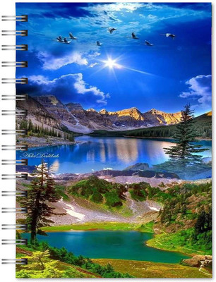 Family store Notepad A4 Notebook Ruled 600 Pages(Multicolor)