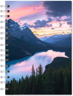 Family store Notepad A4 Notebook Ruled 500 Pages(Multicolor)