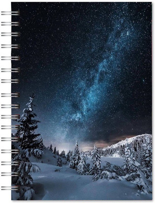 Family store Notepad A4 Notebook Ruled 500 Pages(Multicolor)