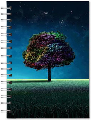 Family store Notepad A4 Notebook Ruled 600 Pages(Multicolor)