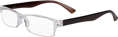 EyeQ Full Rim (+1.25) Rectangle Reading Glasses(51 mm)