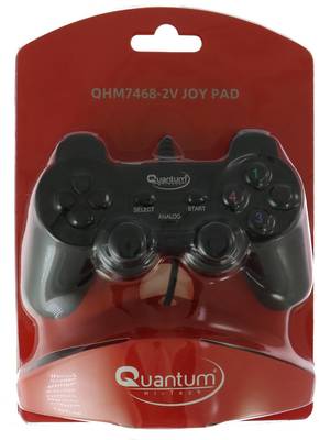 QUANTUM 2 Way Vibration PC USB Controller  Gamepad