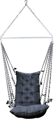 Smart Beans Hammock Black With Accessories Cotton Hammock(Black)