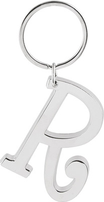IRKY R ALPHABET/LETTER BIG SIZE PREMIUM QUALITY METLLIC Key Chain