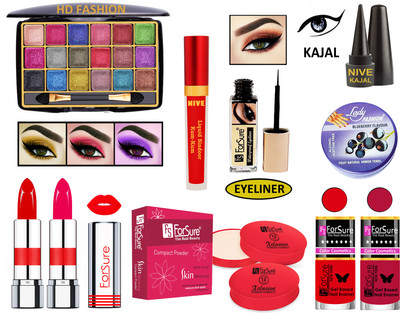 ForSure New Arrivals Highly Pigmented Premium Makeup Kit GST1094(Pack of 10)