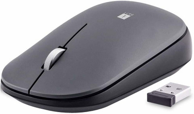iball G500 Wireless Ambidextrous Optical Mouse(USB 2.0, Grey)