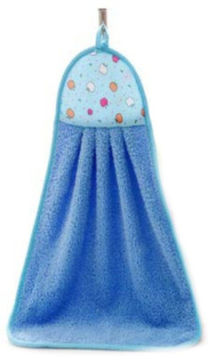 Gugzy Soft Coral Velvet Towel Bathroom Supplies Cute Hand Towel Absorbent Microfiber Cloth Cartoon Animal Hanging Dishcloths Kitchen Accessories | Tableware Household Cleaning Towel Blue Cloth Napkins