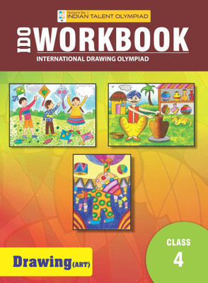 International Drawing Olympiad Workbook Class 4(Paperback, Indian Talent Olympiad)