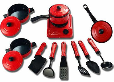 CLICKEDIA Toy-Kitchenware-Red Black