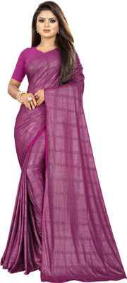 Fashion Day Self Design, Printed Bollywood Georgette Saree(Purple)