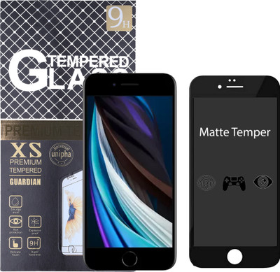 ambera Edge To Edge Tempered Glass for Apple iphone SE 2020, Apple iPhone 7, Apple iPhone 8(Pack of 1)