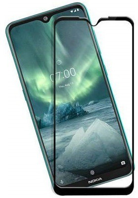 BRENZZ Edge To Edge Tempered Glass for Nokia 2.3(Pack of 1)