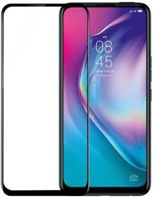 DSCASE Edge To Edge Tempered Glass for Tecno Camon 15 Pro(Pack of 1)