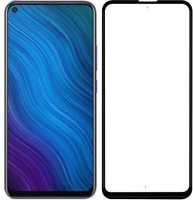 BRENZZ Edge To Edge Tempered Glass for Vivo Y50(Pack of 1)