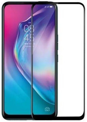 DSCASE Edge To Edge Tempered Glass for Tecno Camon 15 Pro(Pack of 1)
