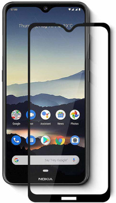DSCASE Edge To Edge Tempered Glass for Nokia 2.3(Pack of 1)