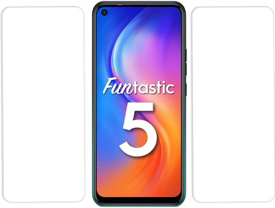 KARTRAY Tempered Glass Guard for Tecno Spark 5(Pack of 2)